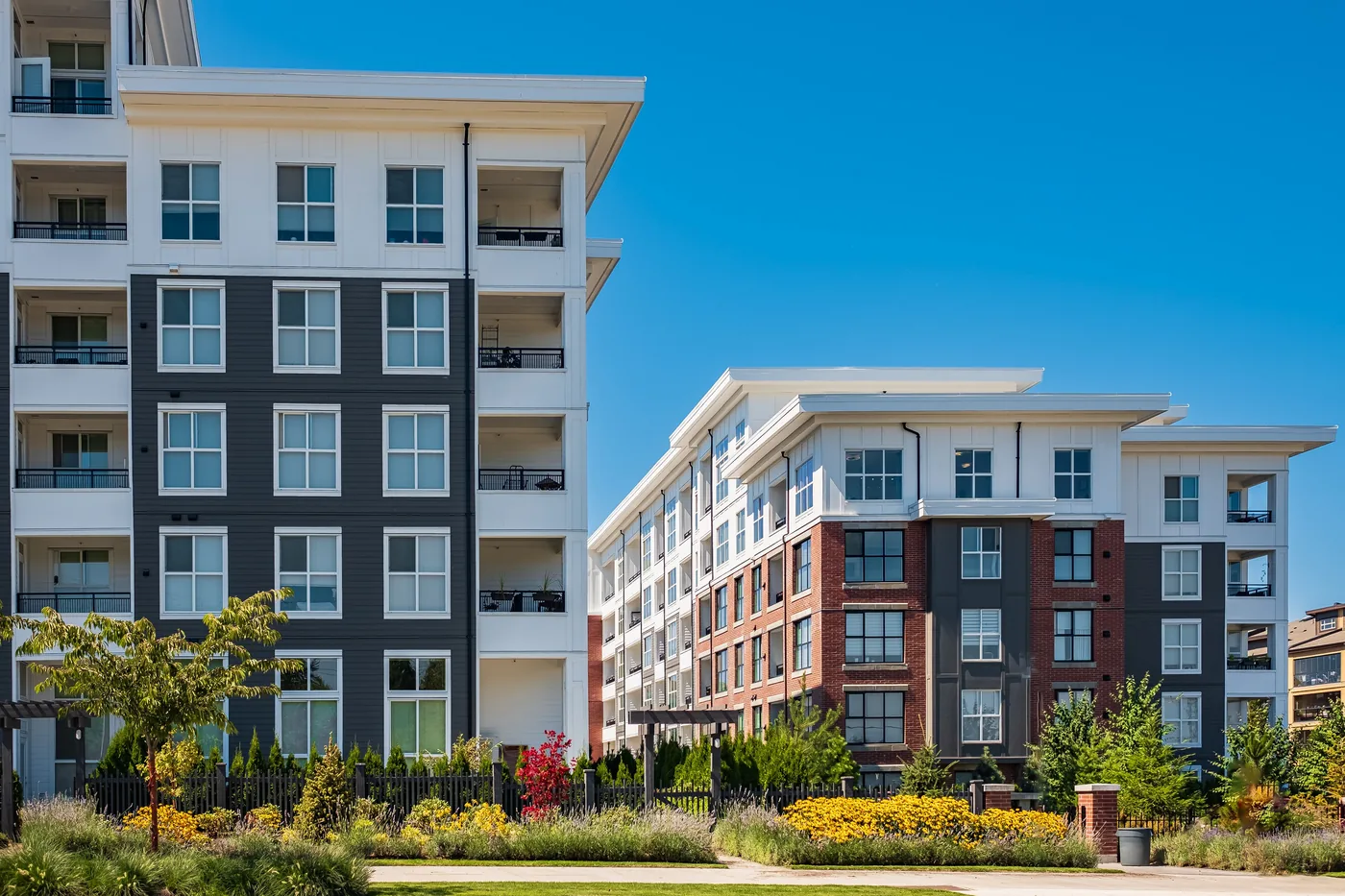 High-rise condominium building